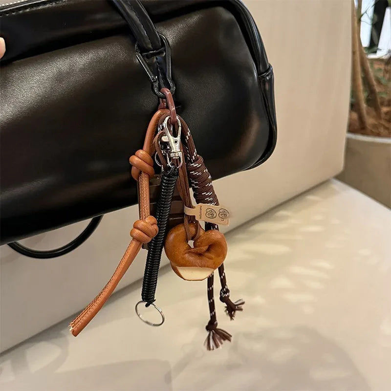 Braided Rope Bag Charm