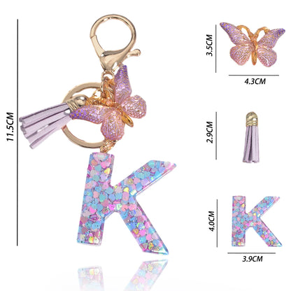 Charms A-Z  Butterfly Letters