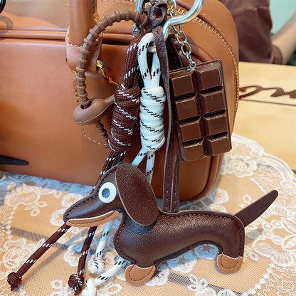 Braided Rope Bag Charm