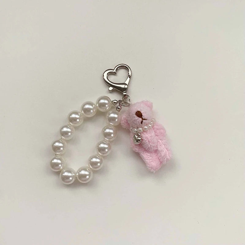 Teddy Bear Pearl Bracelets