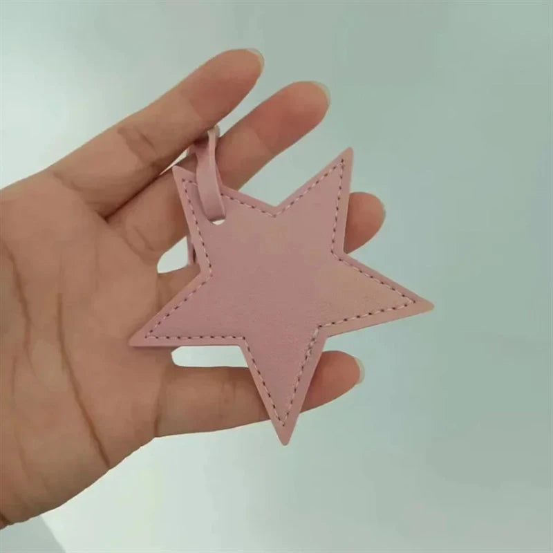 Leather Star Charm