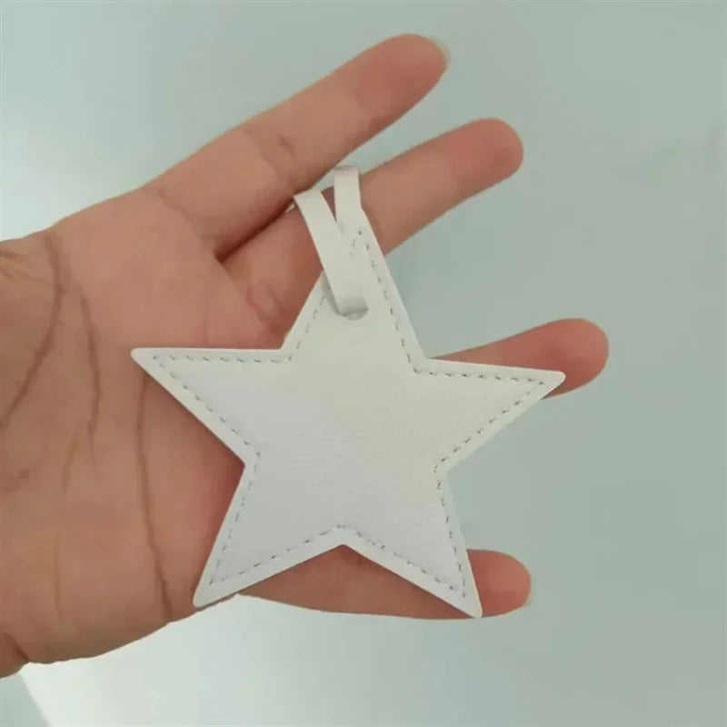 Leather Star Charm