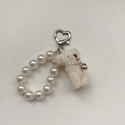 Teddy Bear Pearl Bracelets