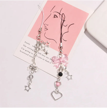 Heart Keychain Bag Charm