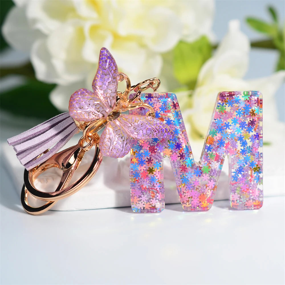 Charms A-Z  Butterfly Letters