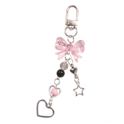 Heart Keychain Bag Charm