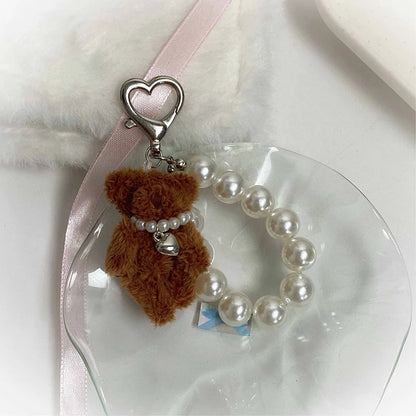 Teddy Bear Pearl Bracelets