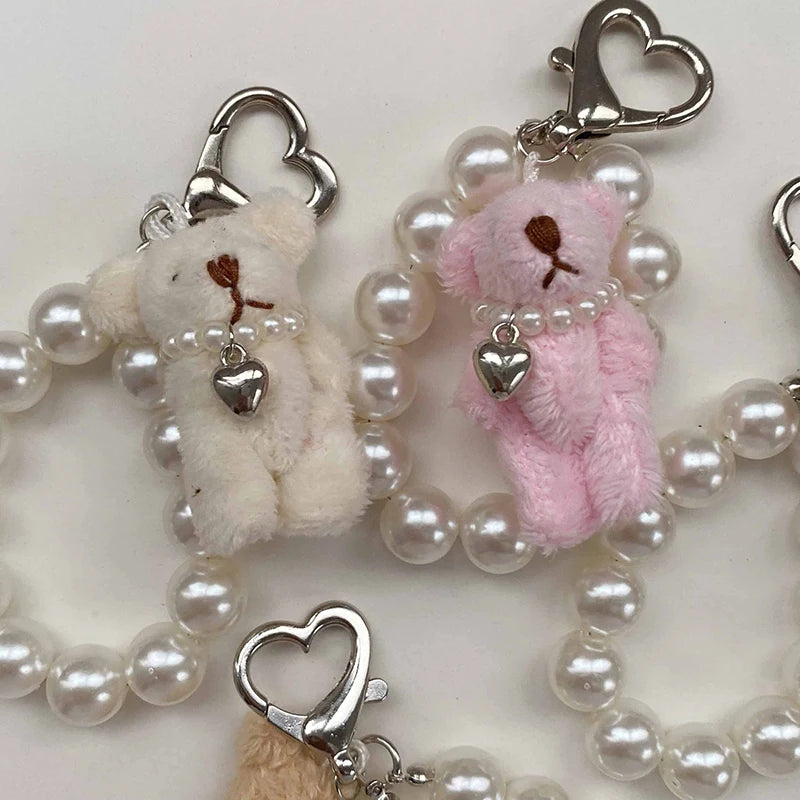 Teddy Bear Pearl Bracelets