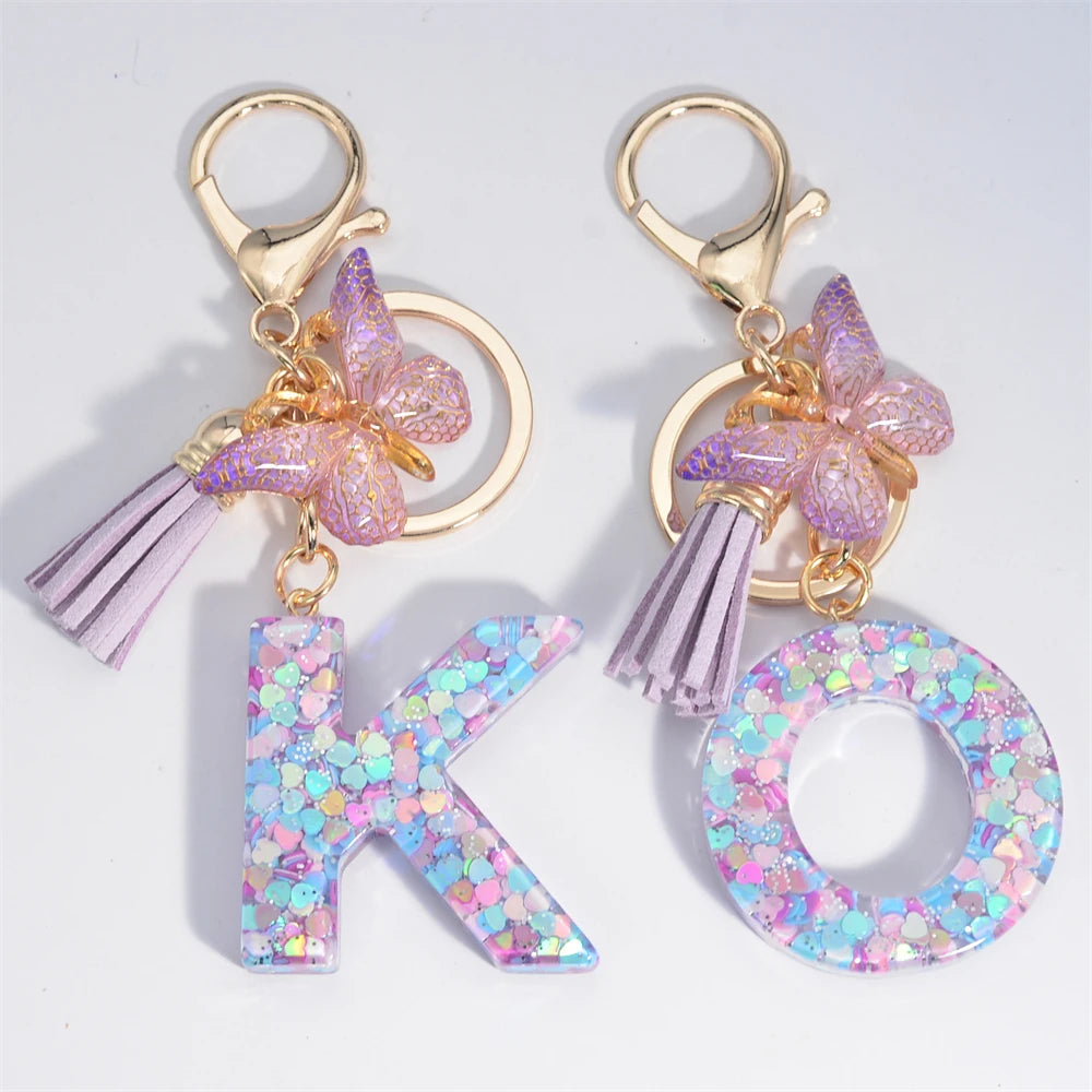 Charms A-Z  Butterfly Letters